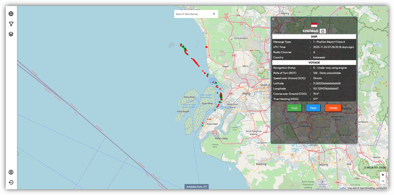 IMAGE PLACEHOLDER — Navisense interface